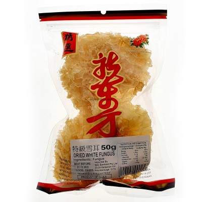 Elegant Flower Brand Dried White Fungus 50g